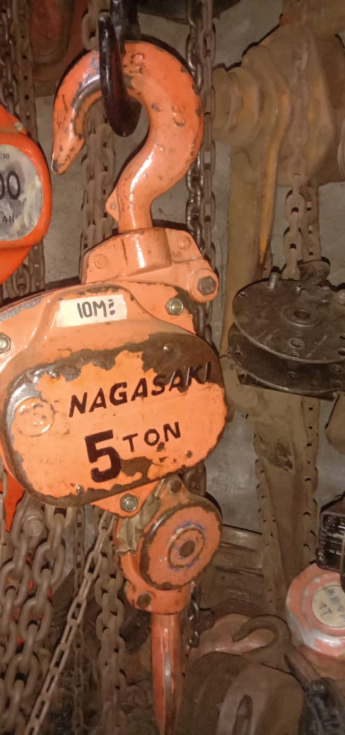 Katrol 5 ton rantai 20 meter