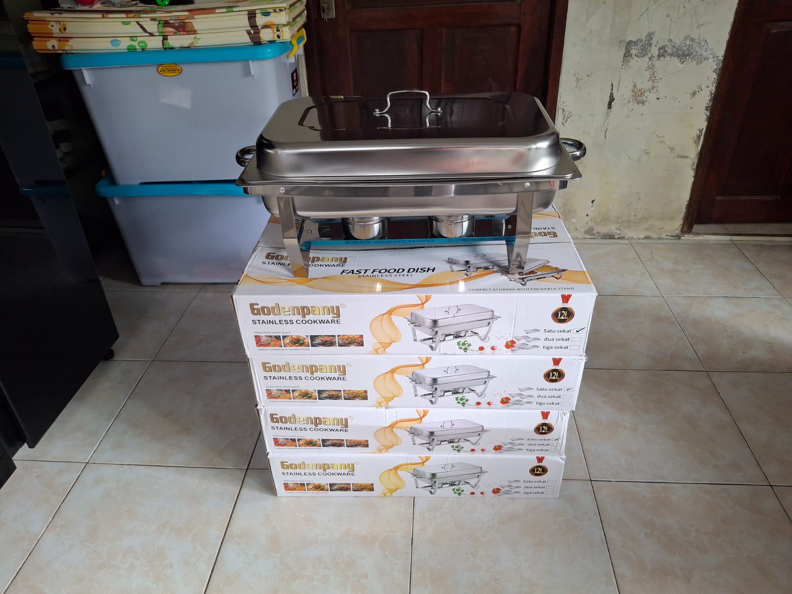 Chafing dish - Gambar 3